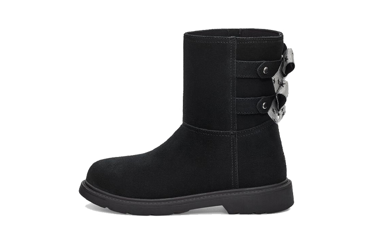 (Toddler) UGG Tillee High Snow Boots 'Comfort Black' 1115833T-BLK