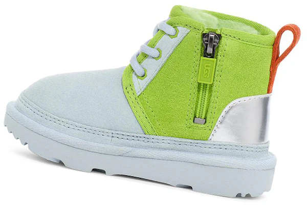 嬰幼兒 UGG 牛皮 圓頭扣環 高筒 學步鞋 綠色 Order 嬰幼兒 UGG 牛皮 圓頭扣環 高筒 學步鞋 綠色