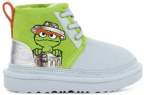 嬰幼兒 UGG 牛皮 圓頭扣環 高筒 學步鞋 綠色 Lookbook 嬰幼兒 UGG 牛皮 圓頭扣環 高筒 學步鞋 綠色