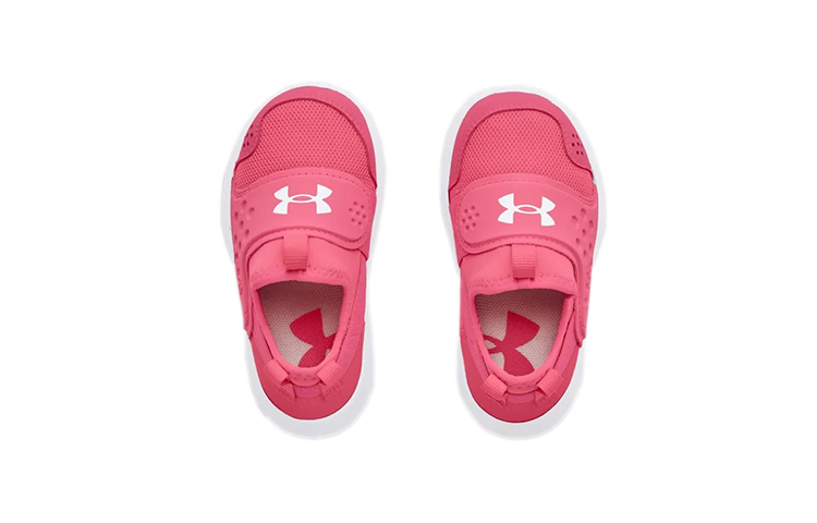 Shop (TD) Under Armour 'Sepatu Lari Low-Top Pink' 3024217-600