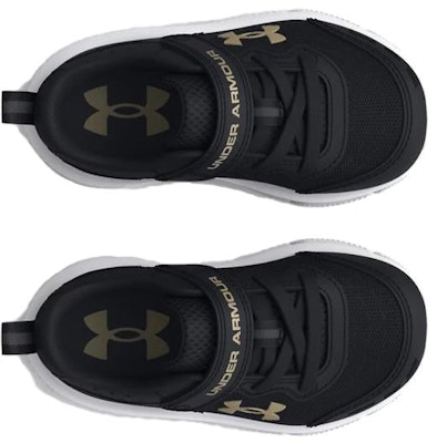 (Toddler) Under Armour Assert 10 AC 'Black Metallic Gold' 3026191-001 Lookbook (Toddler) Under Armour Assert 10 AC 'Black Metallic Gold' 3026191-001