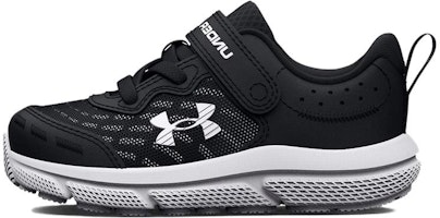 (Toddler) Under Armour Assert 10 AC 'Black White' 3026184-001 (Toddler) Under Armour Assert 10 AC 'Black White' 3026184-001