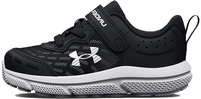 (Toddler) Under Armour Assert 10 AC 'Black White' 3026184-001 Buy (Toddler) Under Armour Assert 10 AC 'Black White' 3026184-001