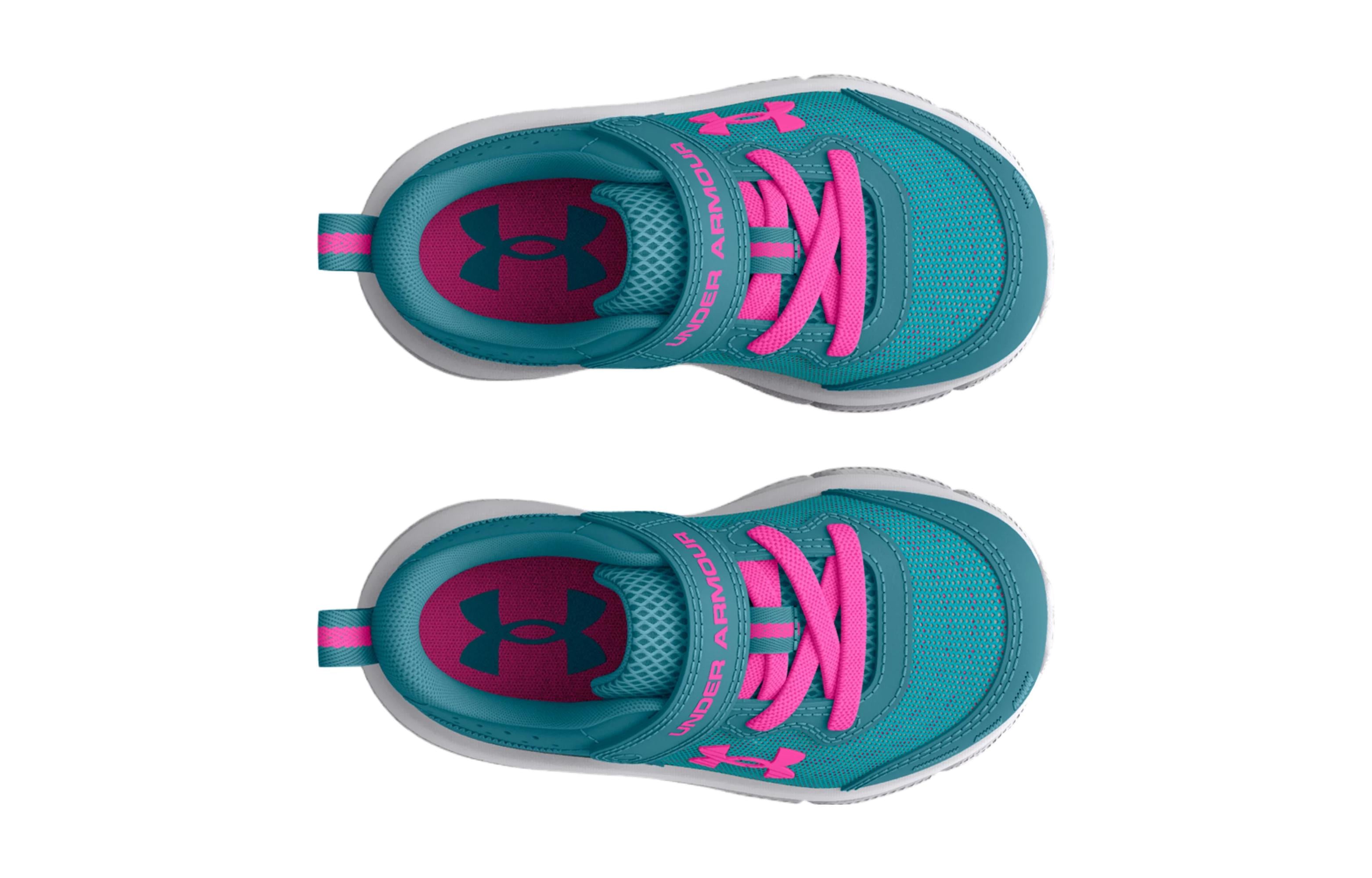 Shop (TD) Under Armour Assert 10 AC ''Glacier Blue Rebel Pink'' Sneakers 3026191-400
