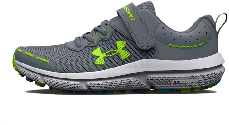 (Toddler) Under Armour Assert 10 AC 'Gravel Lime Surge' 3026184-102 Buy (Toddler) Under Armour Assert 10 AC 'Gravel Lime Surge' 3026184-102