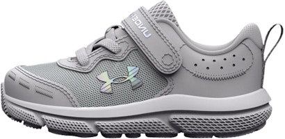 (Toddler) Under Armour Assert 10 AC 'Halo Grey Iridescent' 3026191-100 (Toddler) Under Armour Assert 10 AC 'Halo Grey Iridescent' 3026191-100