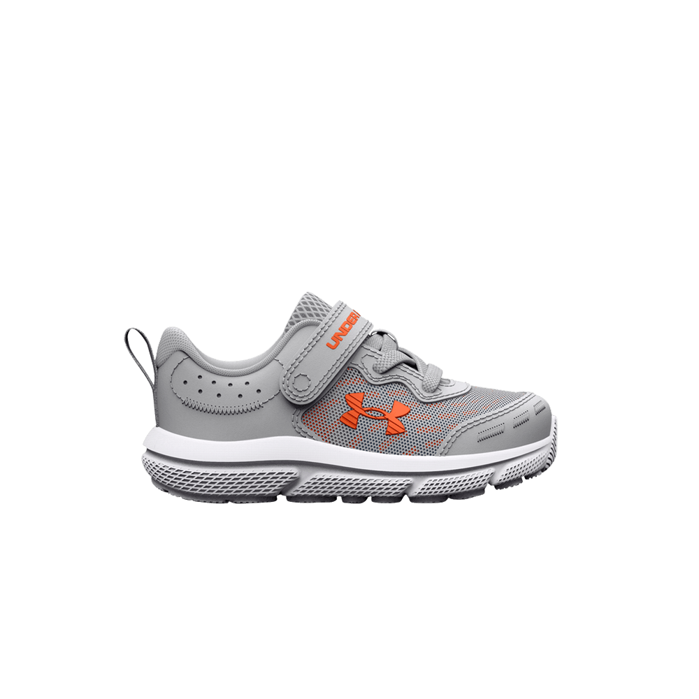 (Toddler) Under Armour Assert 10 AC 'Mod Grey Orange Blast' 3026184-103