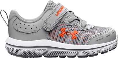 (Toddler) Under Armour Assert 10 AC 'Mod Grey Orange Blast' 3026184-103 (Toddler) Under Armour Assert 10 AC 'Mod Grey Orange Blast' 3026184-103