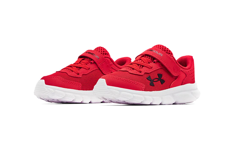 Lookbook (TD) 언더아머 어썰트 9 AC '레드 화이트' 3024637-600