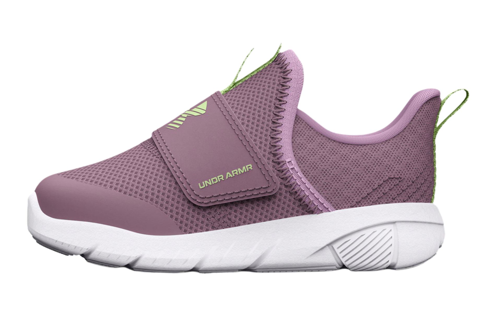 (Toddler) Under Armour Flash 'Misty Purple Lumos Lime' 3026723-500