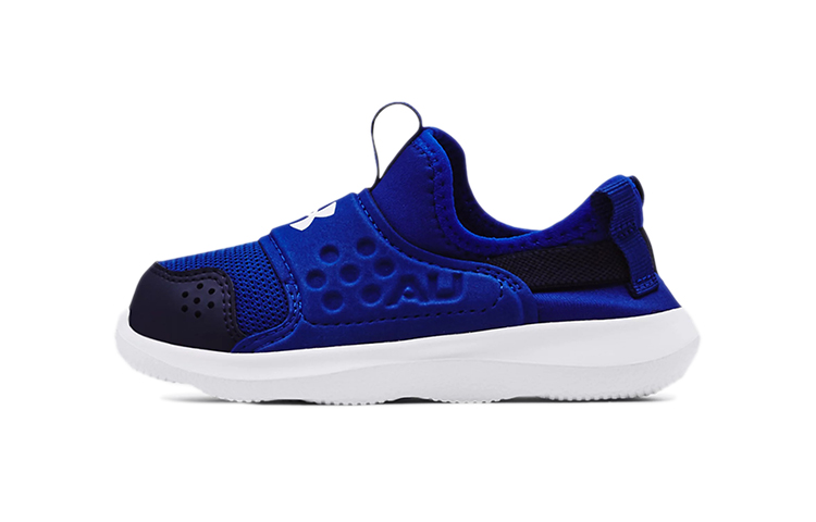 (Toddler) Under Armour Runplay Running 'Black Blue' 3024212-400