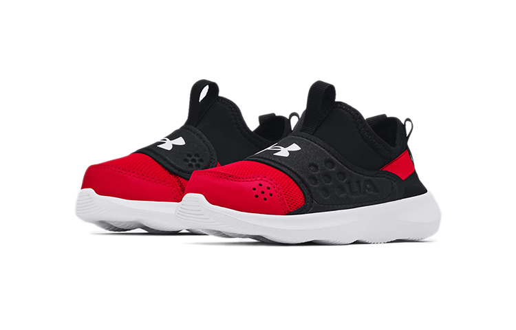 Lookbook (TD) (幼児用) アンダーアーマー ランプレイ ランニングシューズ 'ブラック レッド' 3024212-600 3024212-600