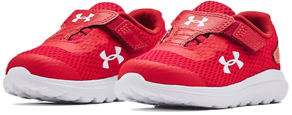 (Toddler) Under Armour Surge 2 AC 'Fireball Red' 3022874-603 Lookbook (Toddler) Under Armour Surge 2 AC 'Fireball Red' 3022874-603