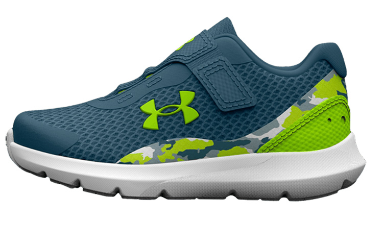 Buy (幼兒) Under Armour Surge 3 印花「靜態藍迷彩」3026691-400
