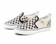 Order (TD) Vans Asher V 'Checkers - Hitam Natural' VN000XE9IPD
