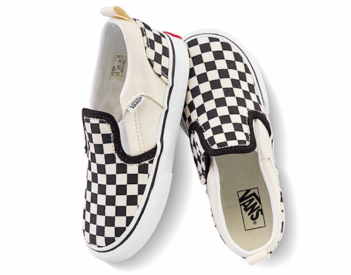 (Toddler) Vans Asher V 'Checkers - Black Natural' VN000XE9IPD Shop (Toddler) Vans Asher V 'Checkers - Black Natural' VN000XE9IPD