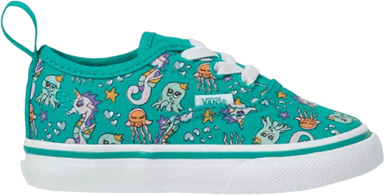 (Toddler) Vans Authentic Elastic 'Sea Party' VN0A34A19EB Buy (Toddler) Vans Authentic Elastic 'Sea Party' VN0A34A19EB