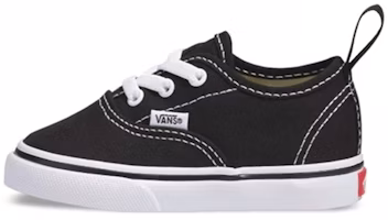 (Toddler) Vans Authentic Elastic Lace 'Black' VN0A34A1LXN (Toddler) Vans Authentic Elastic Lace 'Black' VN0A34A1LXN