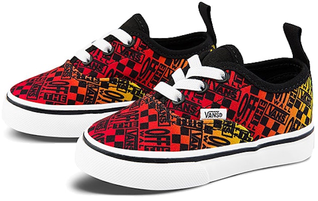 Vans Authentic Elastic Lace 'Black Red Yellow' VN0A4BUY2N5 Order Vans Authentic Elastic Lace 'Black Red Yellow' VN0A4BUY2N5