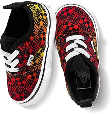 Vans Authentic Elastic Lace 'Black Red Yellow' VN0A4BUY2N5 Purchase Vans Authentic Elastic Lace 'Black Red Yellow' VN0A4BUY2N5