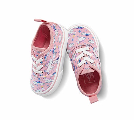 Vans Authentic Elastic Lace 'Pink Blue' VN0A34A17TB Shop Vans Authentic Elastic Lace 'Pink Blue' VN0A34A17TB