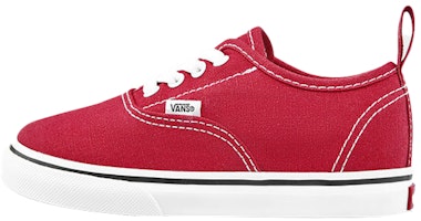 (Toddler) Vans Authentic Elastic Lace 'Racing Red' VN0A34A1LXP (Toddler) Vans Authentic Elastic Lace 'Racing Red' VN0A34A1LXP