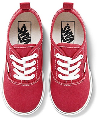 (Toddler) Vans Authentic Elastic Lace 'Racing Red' VN0A34A1LXP Lookbook (Toddler) Vans Authentic Elastic Lace 'Racing Red' VN0A34A1LXP