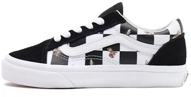 (Toddler) Vans Bee Check Old Skool Shoes 'Black White' VN000W9T9EH (Toddler) Vans Bee Check Old Skool Shoes 'Black White' VN000W9T9EH