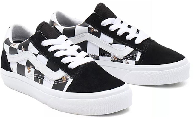 (Toddler) Vans Bee Check Old Skool Shoes 'Black White' VN000W9T9EH Shop (Toddler) Vans Bee Check Old Skool Shoes 'Black White' VN000W9T9EH