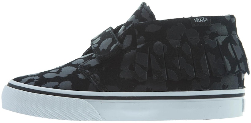 (Toddler) Vans Chukka V Moc Leopard Suede Skate Shoes 'Black' VN000308-ONX Buy (Toddler) Vans Chukka V Moc Leopard Suede Skate Shoes 'Black' VN000308-ONX