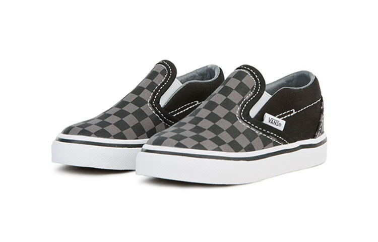 Lookbook (TD) Vans经典懒人鞋'锡色棋盘格' VN000LYHBPJ