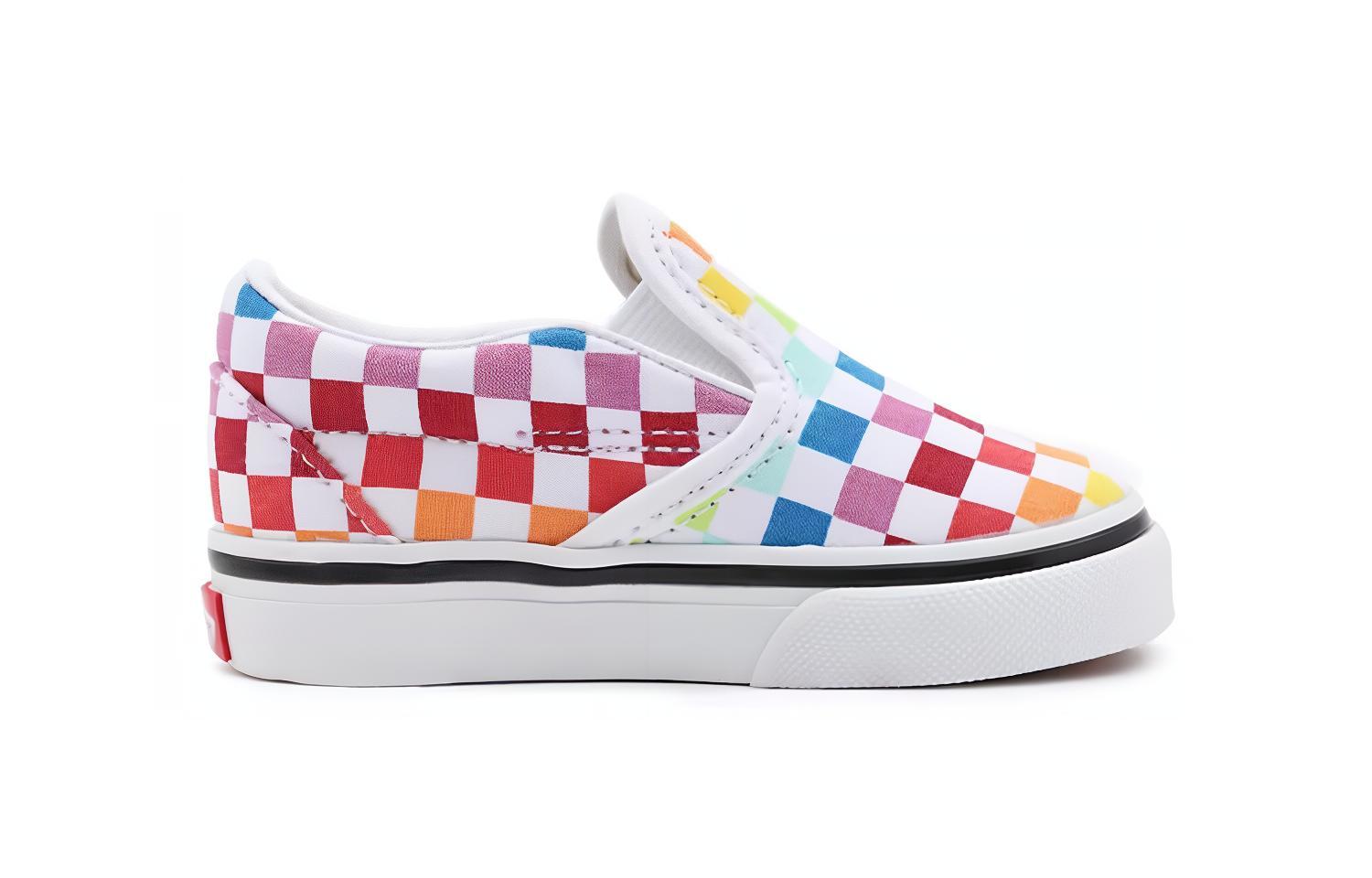 Order (TD) ヴァンズ クラシックスリッポン レインボーチェック (Vanz Kurashikkusurippon Reinbōchekku) VN000EX8U09