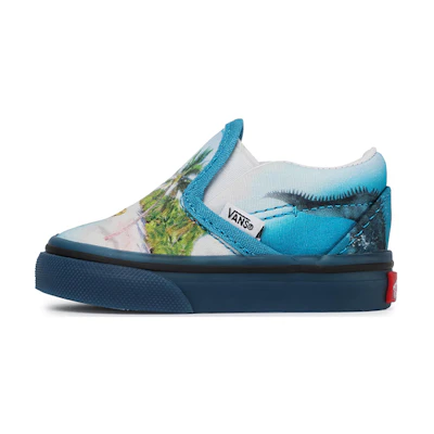 (TD) Vans Classic Slip-On Sneakers Blue