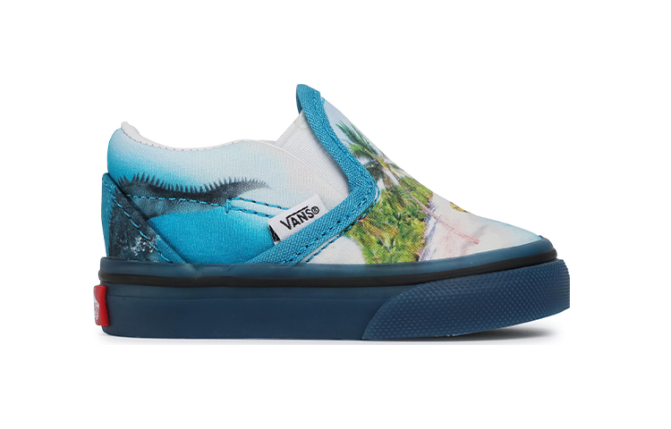 (TD) Vans Classic Slip-On Sneakers Blue 圖 2