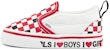 (Toddler) Vans Classic Slip-On V 'Checkerboard - I Heart' VN0A3488WKU
