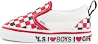 Buy (Toddler) Vans Classic Slip-On V 'Checkerboard - I Heart' VN0A3488WKU