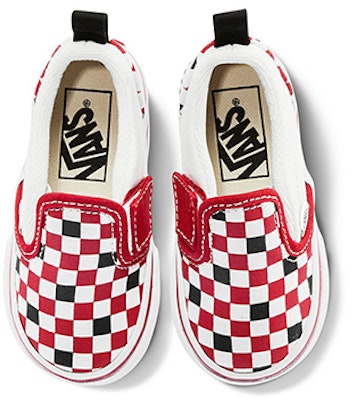(Toddler) Vans Classic Slip-On V 'Checkerboard - I Heart' VN0A3488WKU Lookbook (Toddler) Vans Classic Slip-On V 'Checkerboard - I Heart' VN0A3488WKU