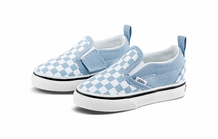 Vans Slip-On Low Tops Casual Skateboarding Shoes Blue 圖 2