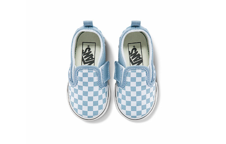 Vans Slip-On Low Tops Casual Skateboarding Shoes Blue 圖 3