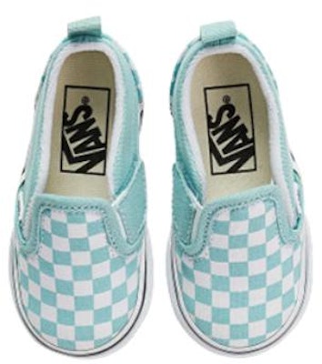 (Toddler) Vans Vault OG Classic Slip-On LX 'Light Blue White' VN0A5EFKH7O Lookbook (Toddler) Vans Vault OG Classic Slip-On LX 'Light Blue White' VN0A5EFKH7O