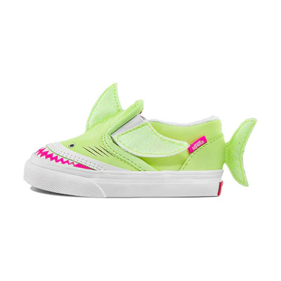 Vans Slip-On V Low Tops Casual Skateboarding Shoes Green
