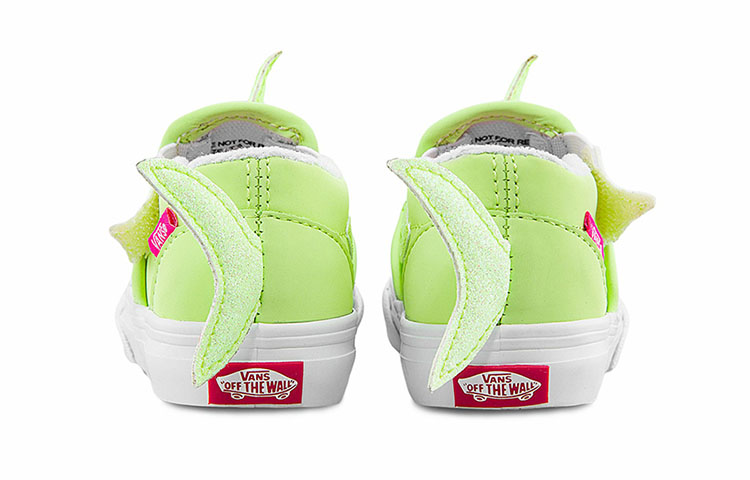 Vans Slip-On V Low Tops Casual Skateboarding Shoes Green 圖 5