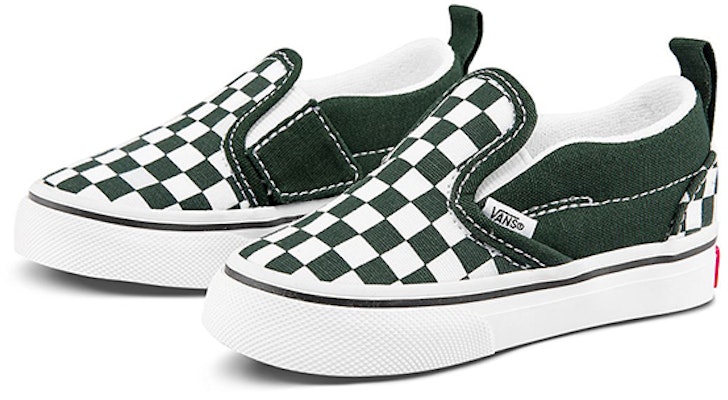 (TD) Vans 绿/白色 Slip-On V 休闲鞋 VN000UBS8CA Order (TD) Vans 绿/白色 Slip-On V 休闲鞋 VN000UBS8CA