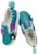 (TD) Vans Slip-On V Seahorse 'Aqua Sky' dalam warna Biru Laut. VN0005WNNAX