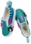 Shop (TD) Vans Slip-On V Seahorse 'Aqua Sky' dalam warna Biru Laut. VN0005WNNAX