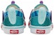(TD) Vans Slip-On V Seahorse 'Aqua Sky' dalam warna Biru Laut. VN0005WNNAX