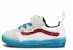 (TD) Vans Classic Kasut Santai Putih Biru Merah 'White Blue Red' VN0A5HZ1WTM