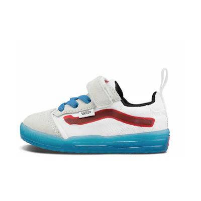 (TD) Vans Classic s Casual Sneakers WhiteBlueRed 'White Blue Red'