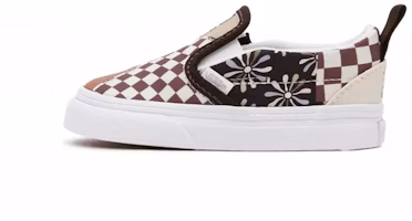 Vans Divine Energy Classic Slip-On Velcro 'Cream Brown White' VN000UBSAS0 Vans Divine Energy Classic Slip-On Velcro 'Cream Brown White' VN000UBSAS0