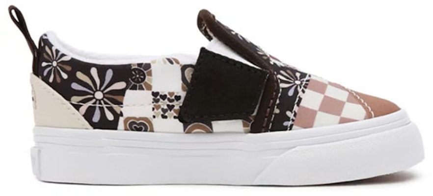 Vans Tenaga Ilahi Slip-On Velcro 'Krim Coklat Putih' VN000UBSAS0 Order Vans Tenaga Ilahi Slip-On Velcro 'Krim Coklat Putih' VN000UBSAS0